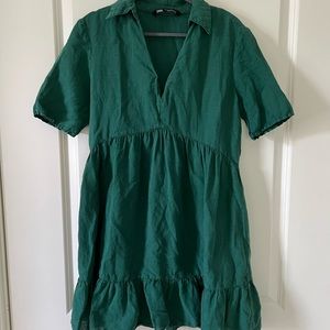 Zara Green Dress